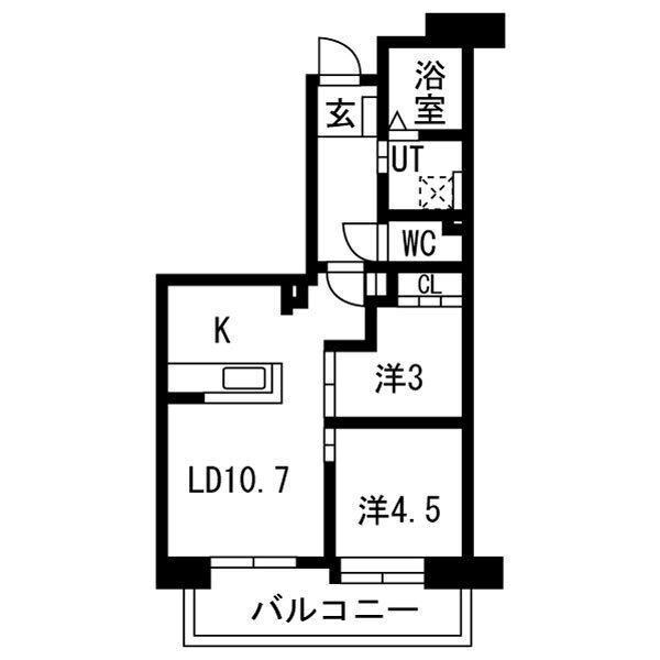 アクティ目黒駅前1号棟 間取り