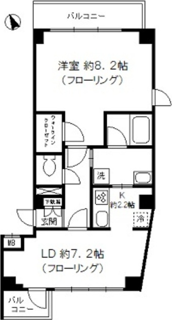 キャッスルステージ四谷 間取り