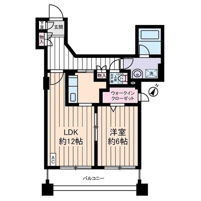 サングランパ  間取り