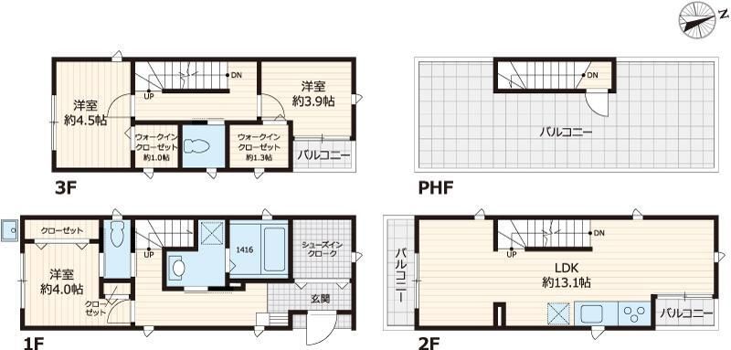 東京都大田区蒲田１丁目 間取り