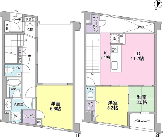 ソアラノーム碑文谷 間取り