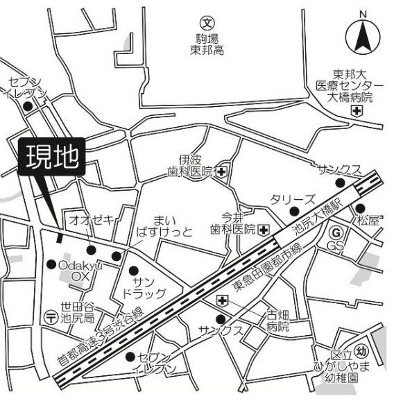 榎本ビル 地図（共通）