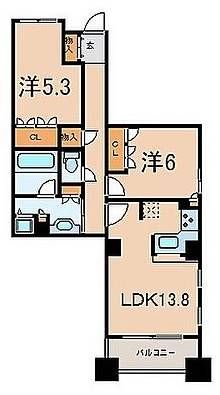 ザ・パームス日本橋 間取り
