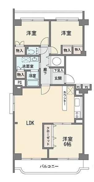 メゾン宮前平 間取り