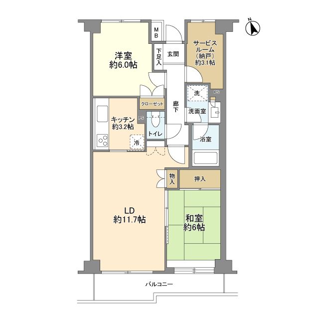 シティウインズ元住吉 間取り