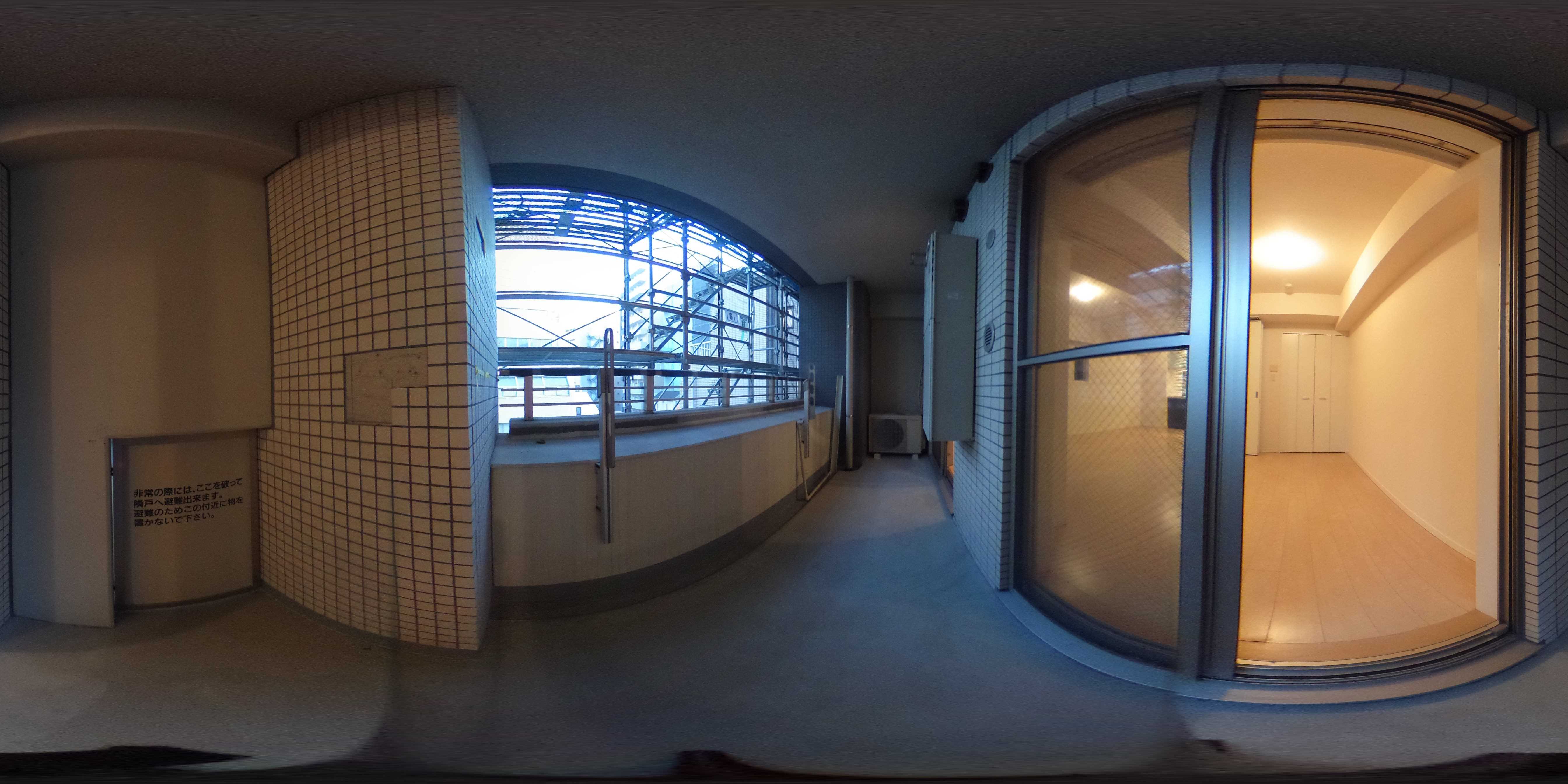 パークキューブ日本橋水天宮 ベランダ