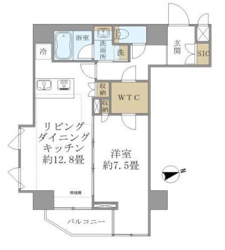 コンシェリア新橋MASTER’S VILLA 間取り