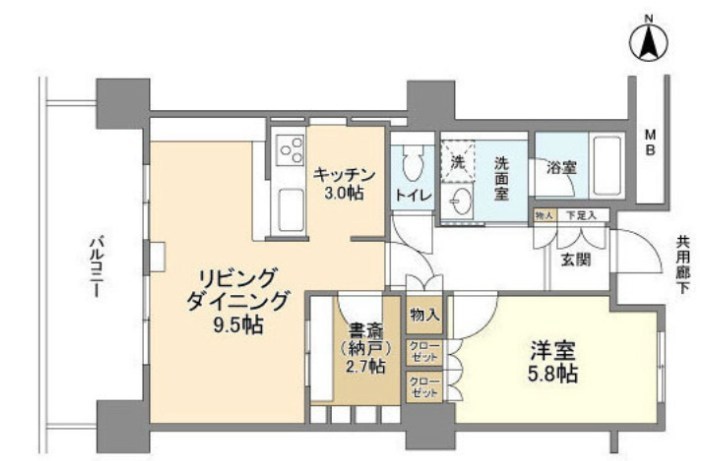 豊洲シエルタワー 間取り