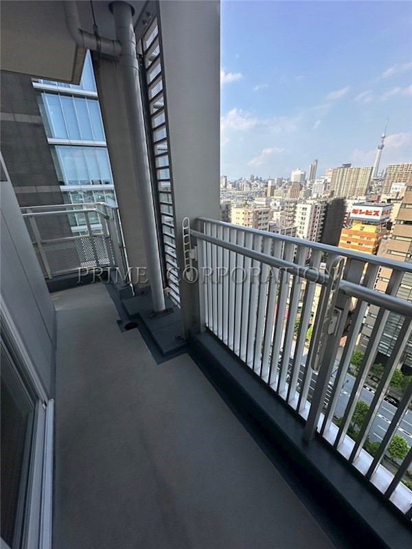 トルナーレ日本橋浜町 ベランダ