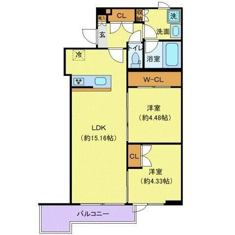 東京都渋谷区本町５丁目 間取り