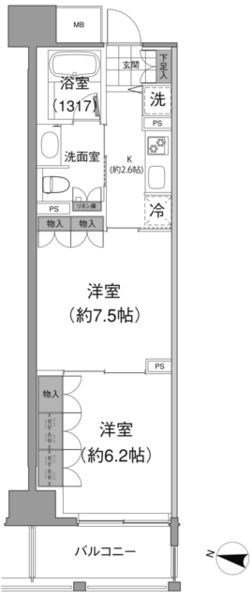 アビティ目黒 間取り