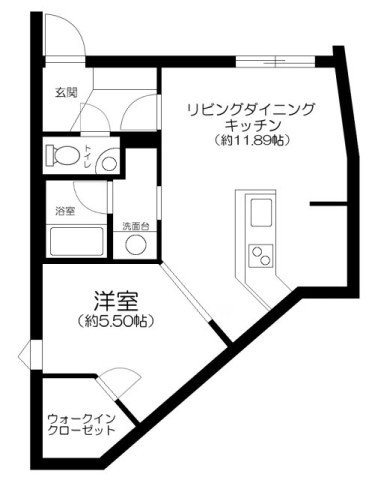 東京都文京区春日１丁目 間取り