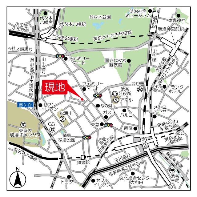 THE DOORS 地図（共通）