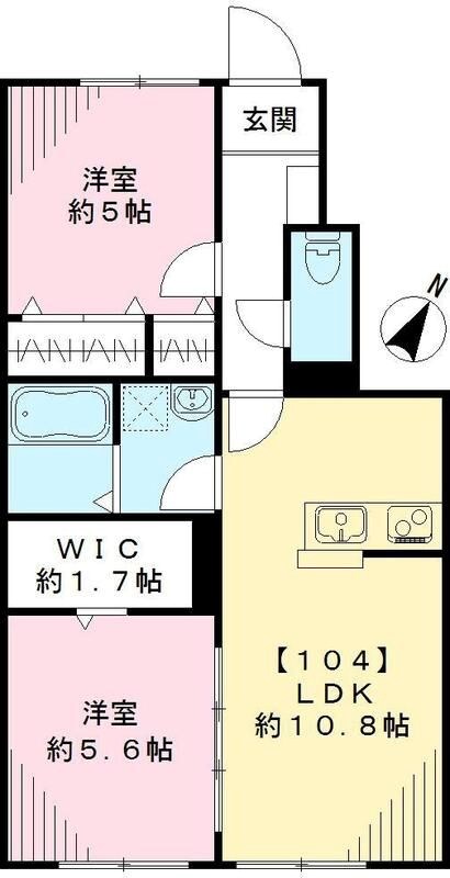 アシステンツァ駒沢公園 間取り
