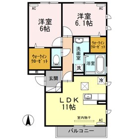 アルページュ大森 D棟 間取り