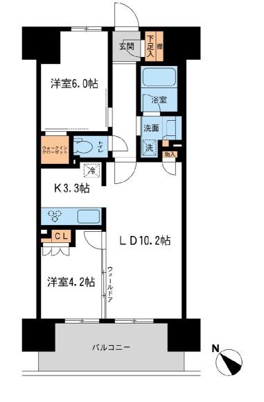 BLESS宮崎台 間取り