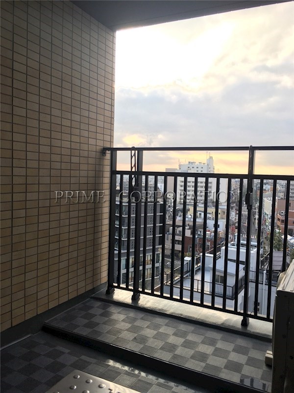 ディームス方南町 ベランダ
