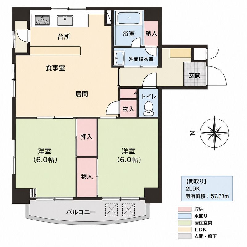 パリセイド東神田 間取り