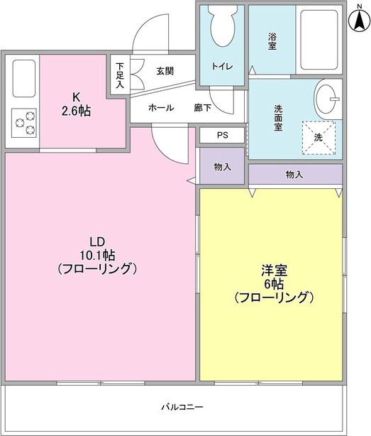ヴィヴェール笹塚 間取り