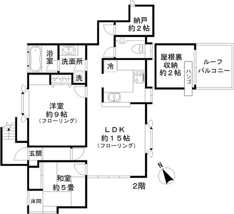 東京都大田区上池台５丁目 間取り