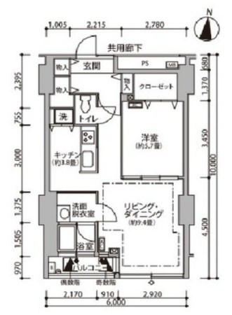 東雲キャナルコートCODAN11号棟 間取り
