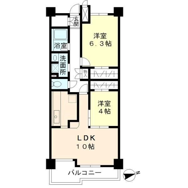 グリーンヒルズ目白 間取り