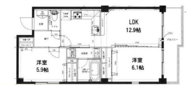 目白テラスドハウス 間取り