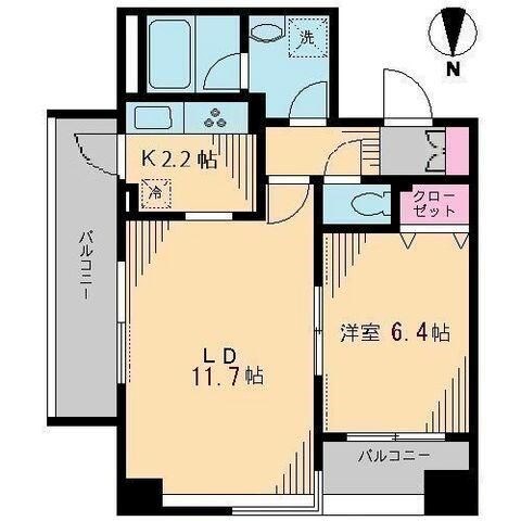 ブルソール信濃町 間取り