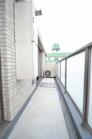 ブルソール信濃町 ベランダ