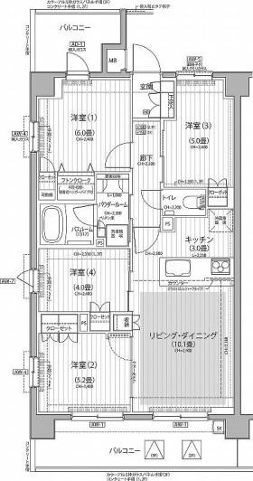 Ｎステージ東小金井 間取り