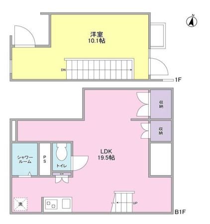 ル・トラン代々木公園 間取り