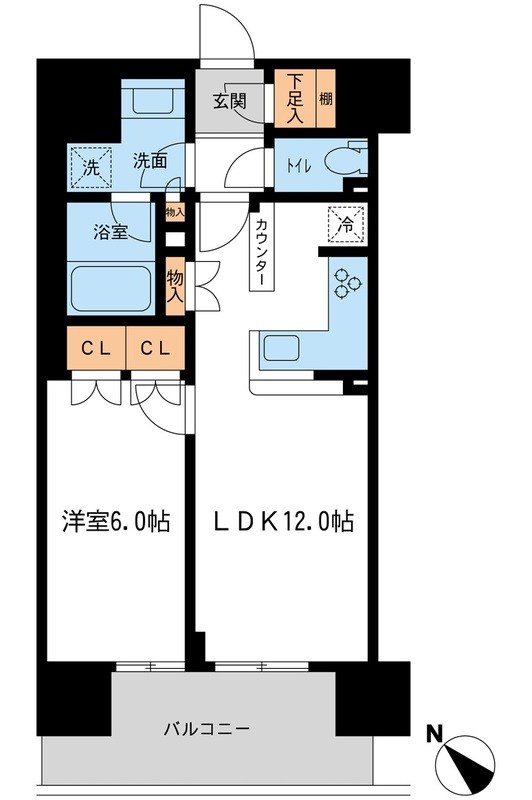 BLESS宮崎台 間取り