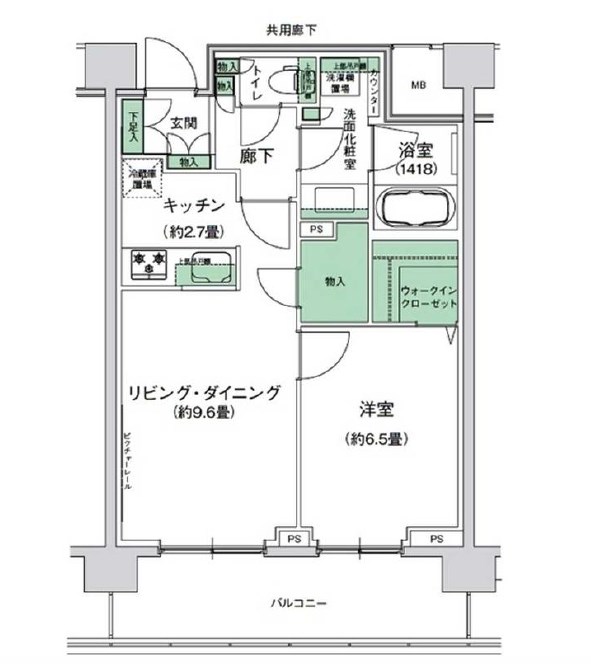 スタイリオ梶が谷 間取り