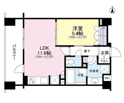 クレアホームズ新宿百人町 間取り