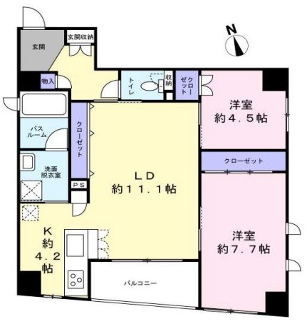 グリーンパーク日本橋アペゼ 間取り