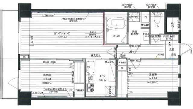 レジディア目白 間取り