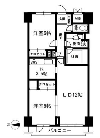 レジディア目白 間取り