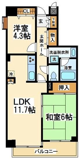 南烏山パーク・ホームズ 間取り