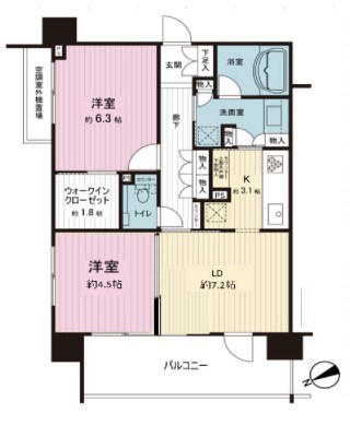 エスポアコート要町 間取り