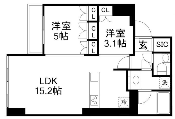 ローレルタワールネ浜松町 間取り