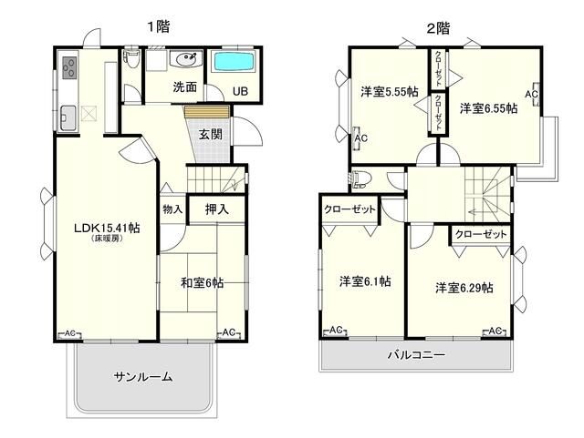 榎が丘37戸建 間取り
