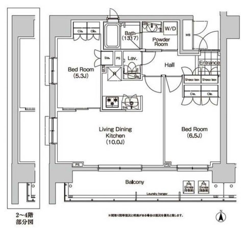 コンフォリア秋葉原EAST 間取り