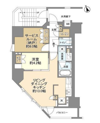 クレヴィア池袋West 間取り