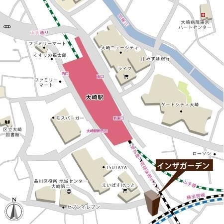 インザガーデン 地図（共通）