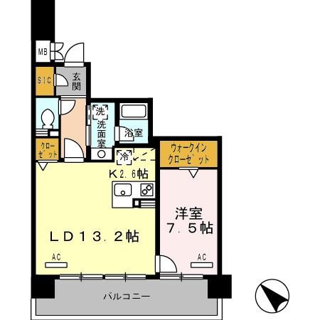 ロイヤルパークス豊洲  間取り