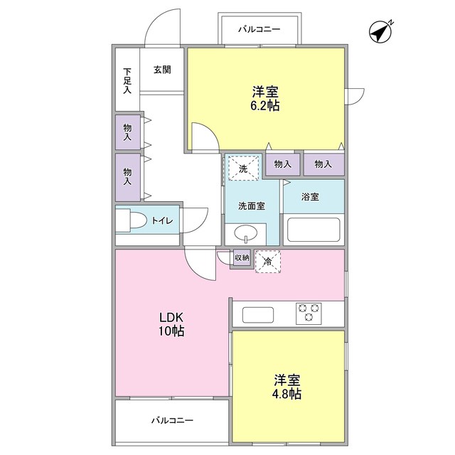 メジロテーク 間取り