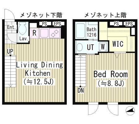 レピア大岡山 間取り
