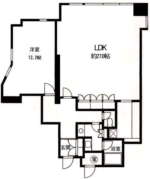 渋谷プロパティータワー 間取り
