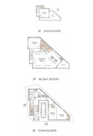 東京都杉並区阿佐谷北３丁目 間取り