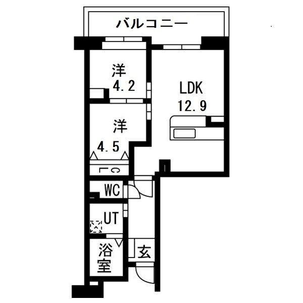 アクティ目黒駅前1号棟 間取り